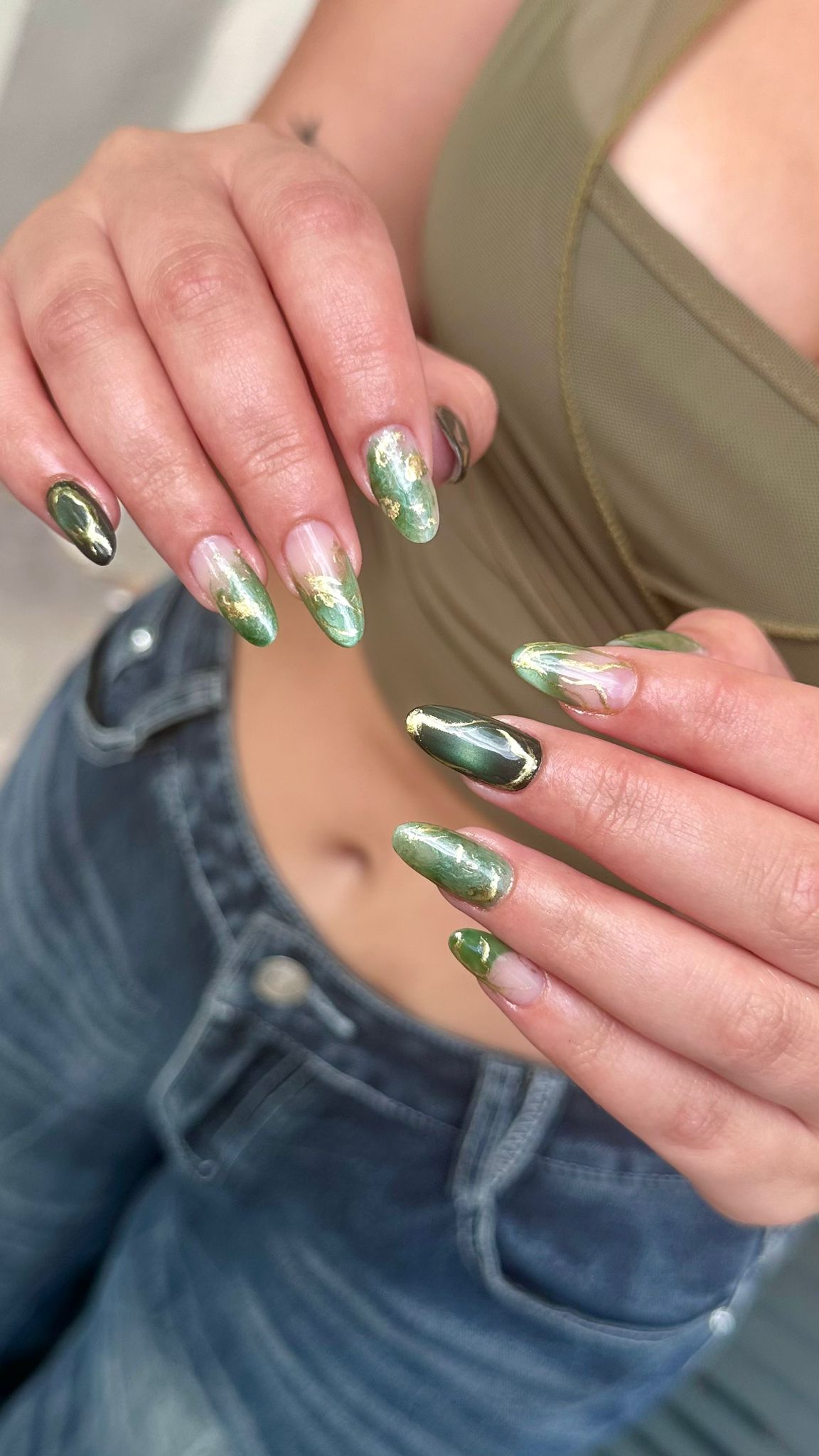 Rallongement gel pop it nail art