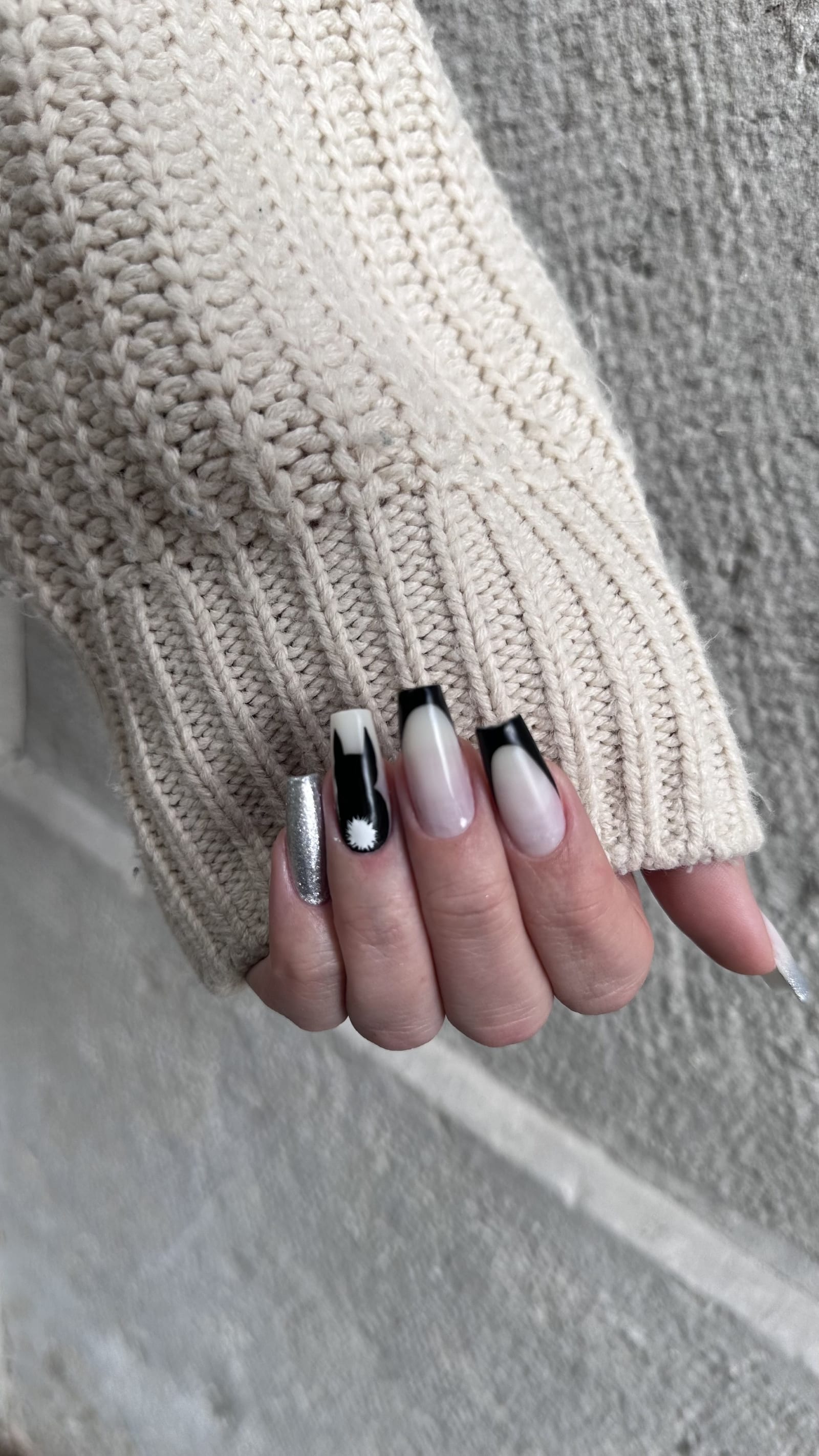 Remplissage pop it nail art